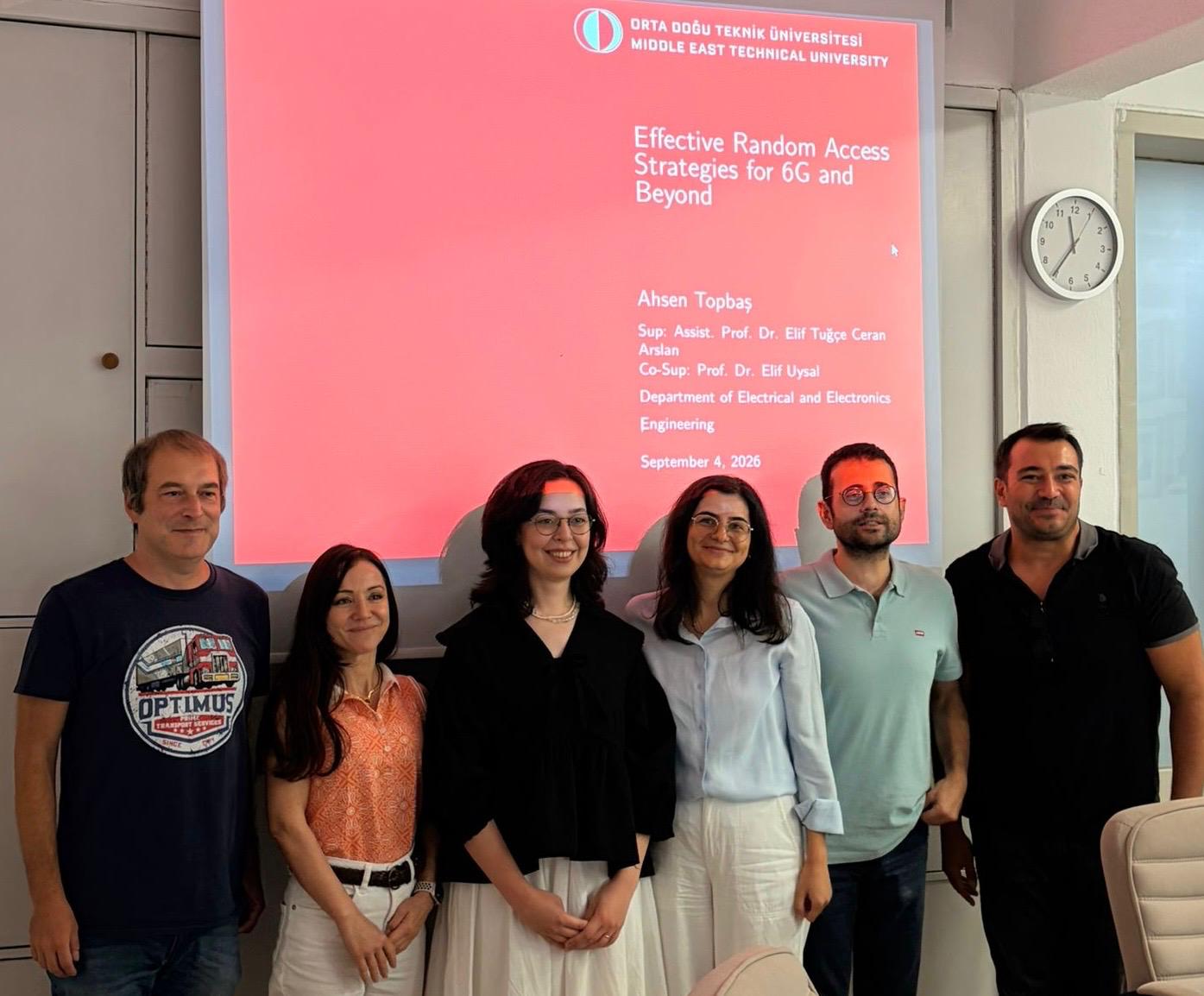 Ahsen Topbaş Tanyeri Successfully Defended Her Master’s Thesis