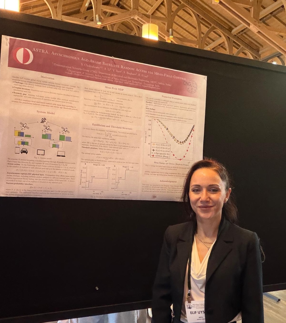 Prof. Elif Uysal Presented ASTRA at Asilomar 2026